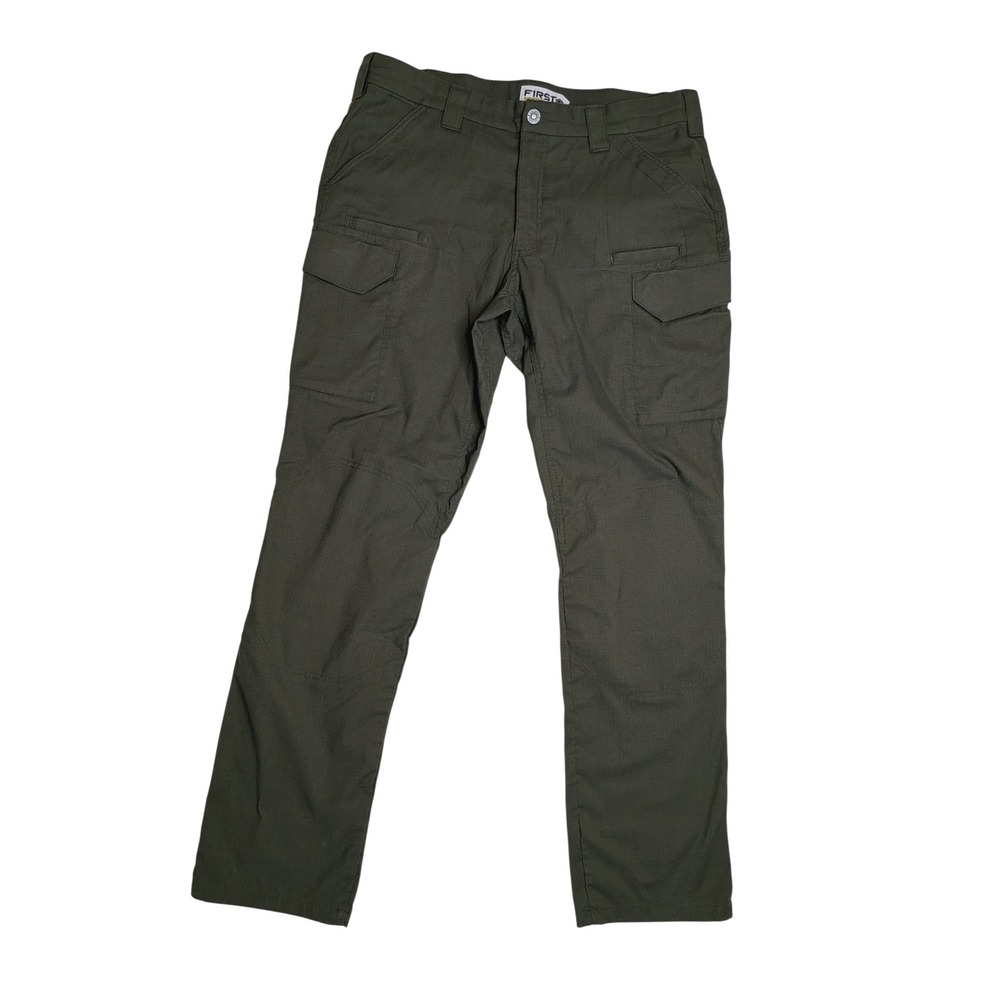 First Tactical V2 Tactical Pants Men 38x36 OD Green Ripstop Cargo Work Uniform